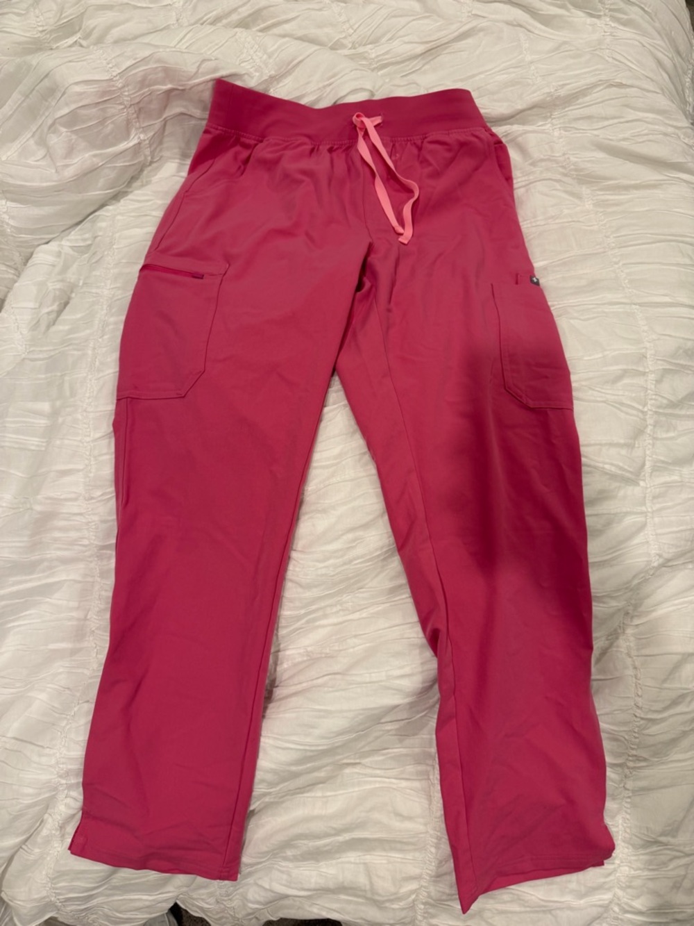 Figs “F*ing Pink” Scrub Pants